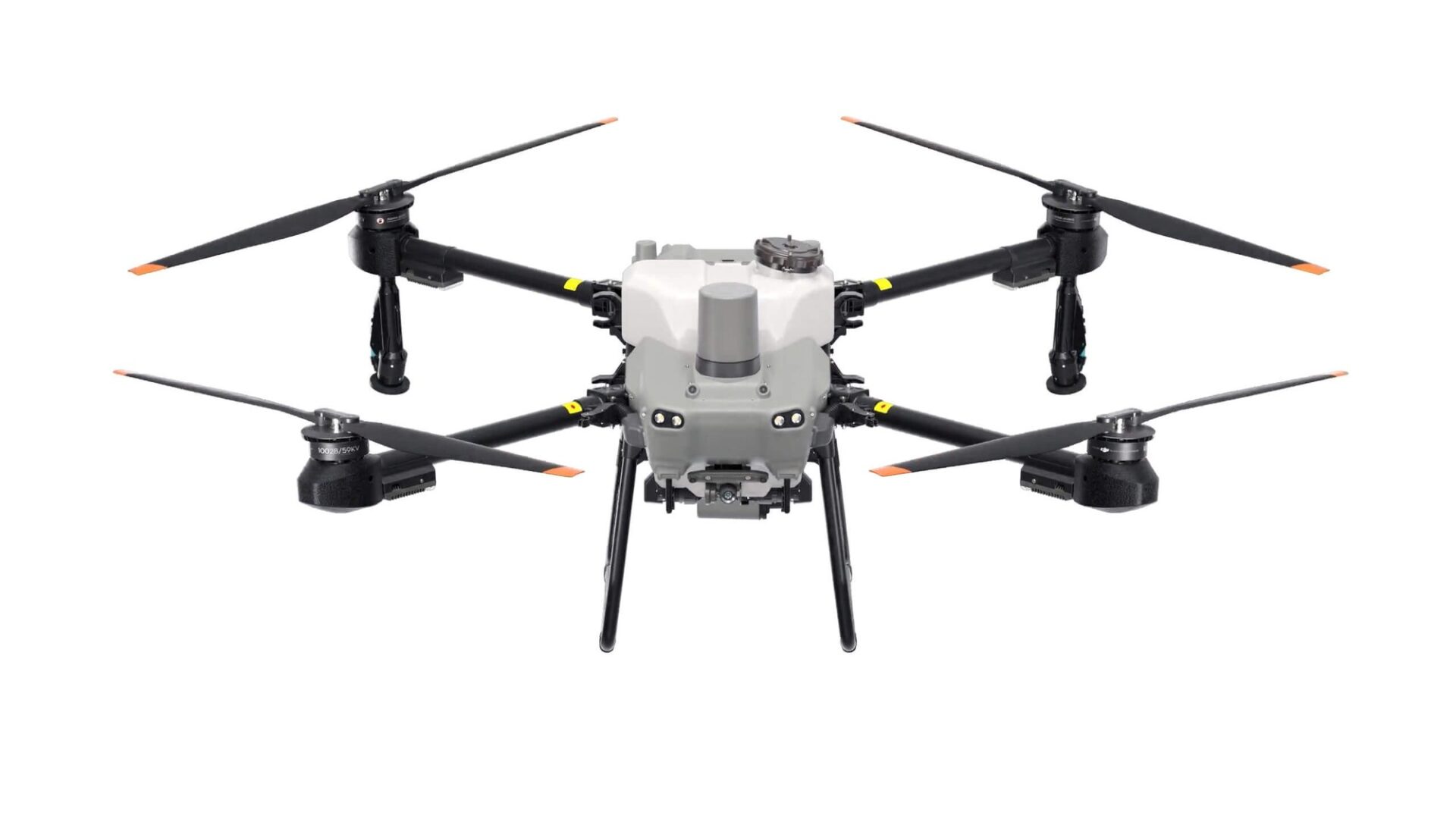 Dron rolniczy DJI Agras T25 z rozłożonymi ramionami
