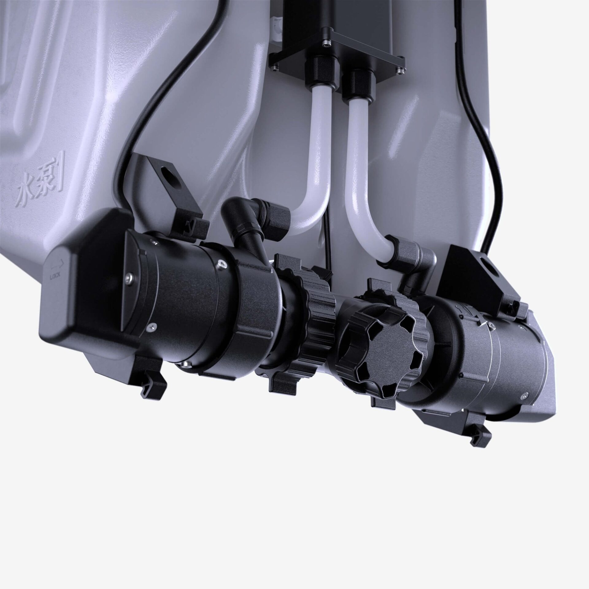 Dysze odśrodkowe Podwójne dysze odśrodkowe drona DJI Agras T25