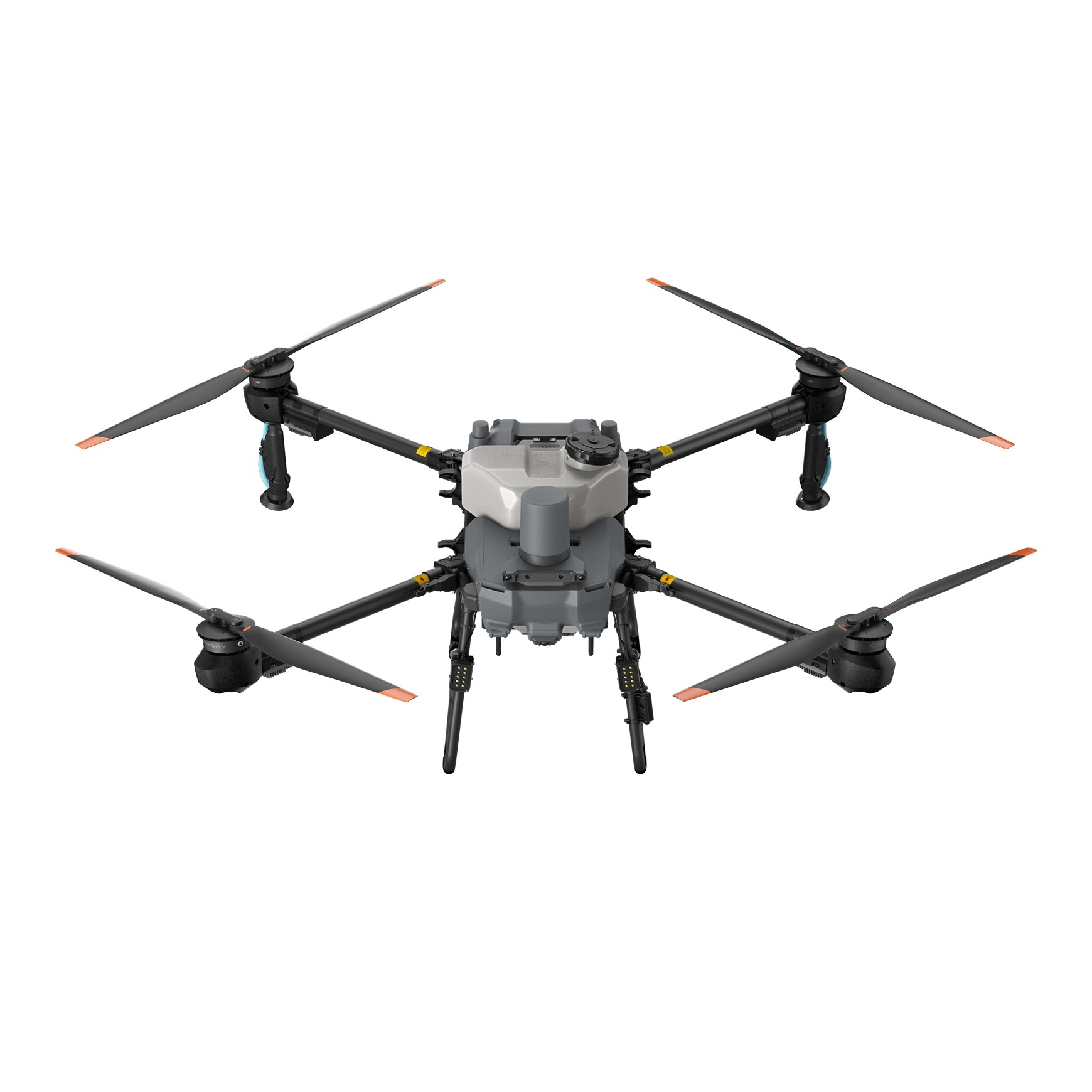 Agras T70P DJI Agras T70P z rozłożonymi ramionami, widok z przodu