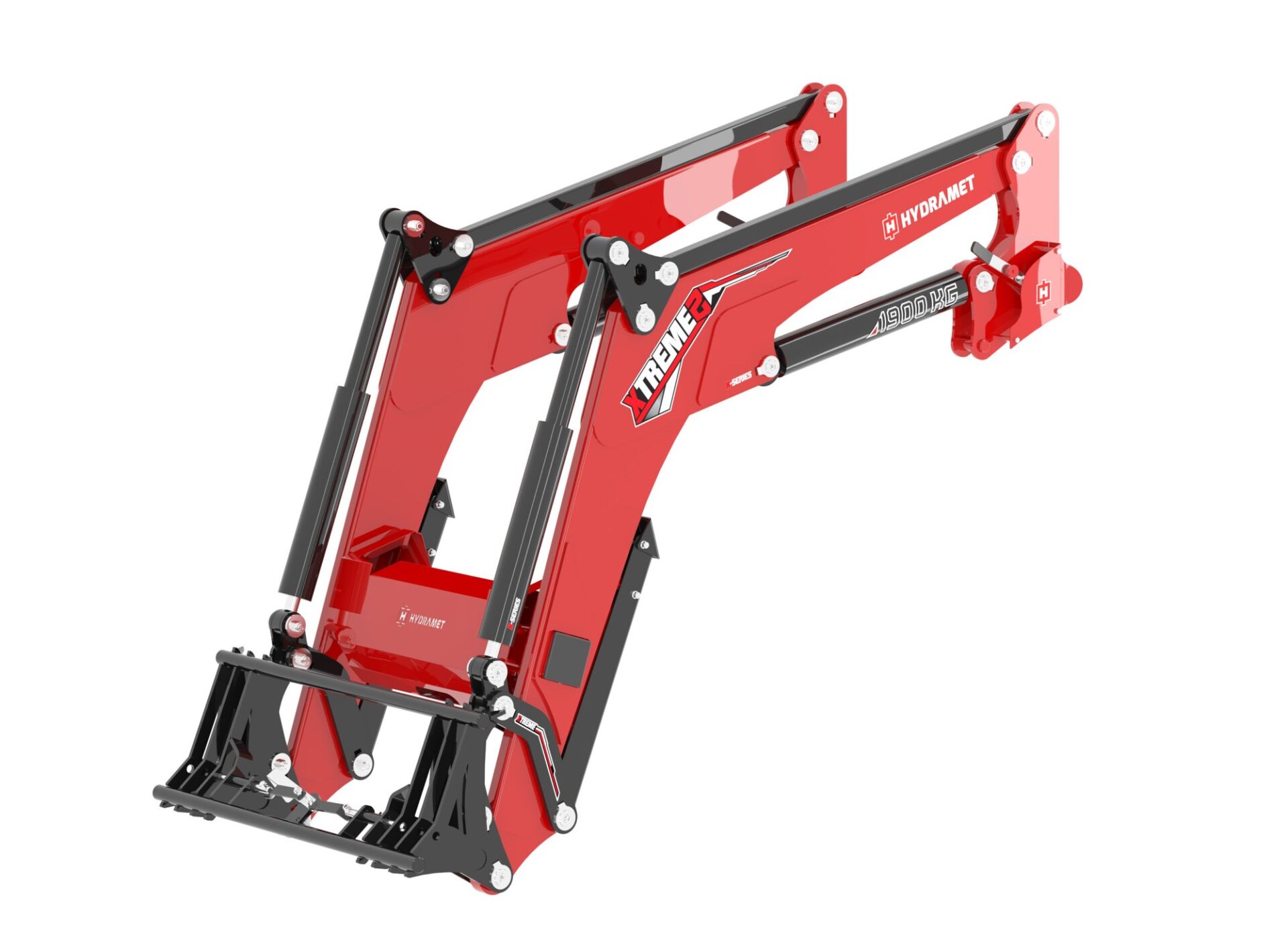 HYDRAMET Xtreme 2 Ładowacz czołowy HYDRAMET Xtreme 2 w kolorze czerwonym