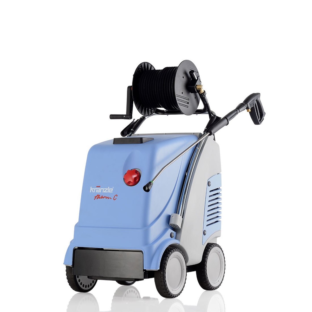 Myjka wysokociśnieniowa na gorącą wodę Kränzle therm C 13/180 T z bębnem na wąż