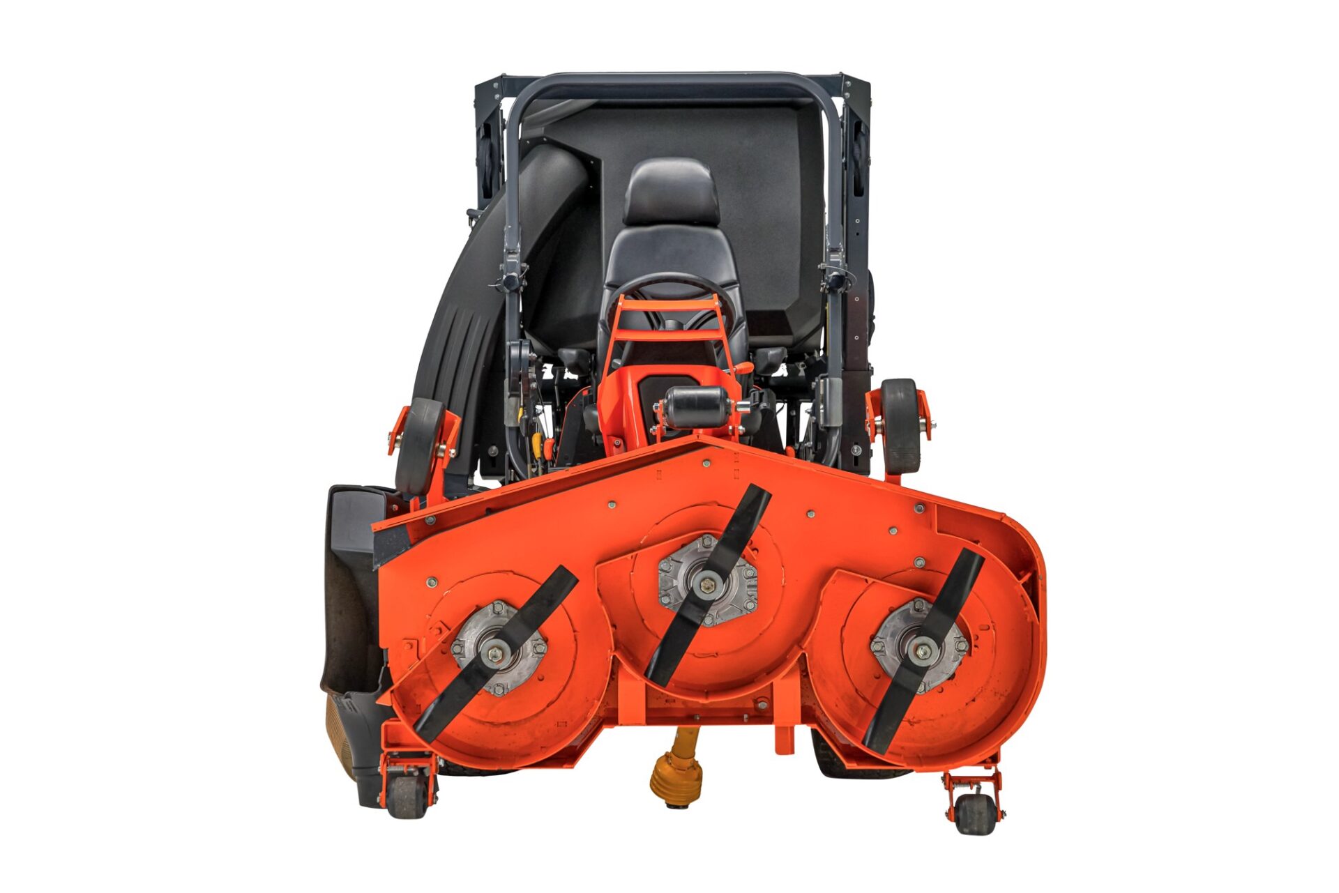 Kubota F-251 – widok z przodu Kosiarka czołowa Kubota F-251 z agregatem rotacyjnym, widok z przodu