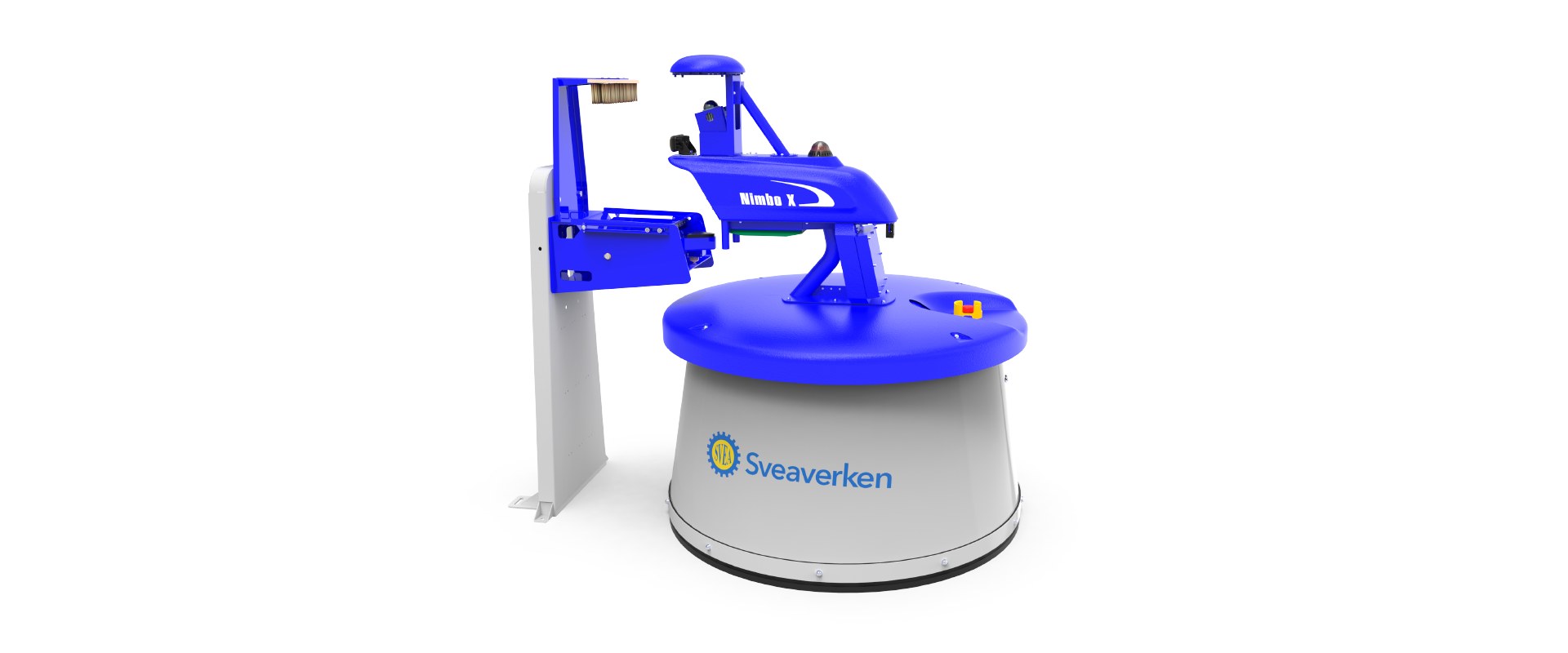 Nimbo X ze stacją ładowania Robot Sveaverken Nimbo X ze stacją ładowania