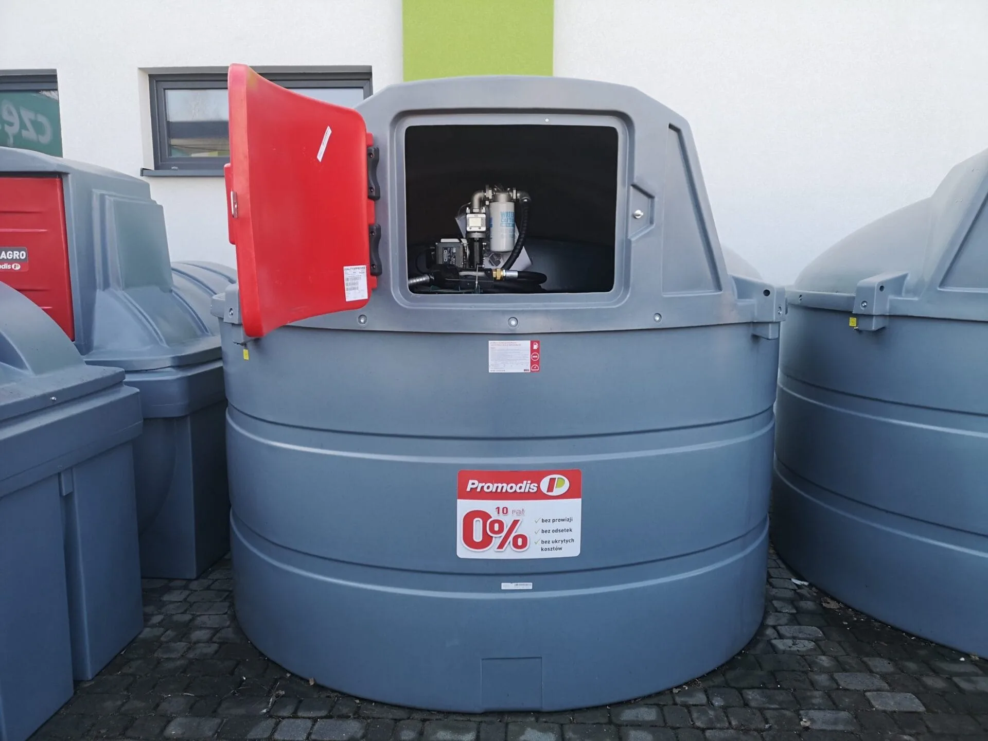 Zbiornik na paliwo 5000L - z dystrybutorem - PROMAGRO 2 Zbiornik na paliwo 5000L - z dystrybutorem - PROMAGRO