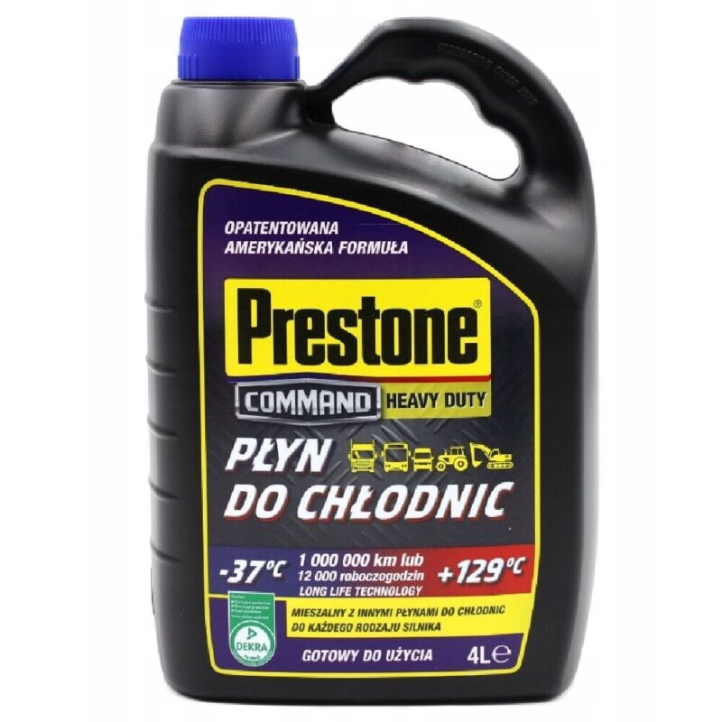 Płyn do chłodnic – COMMAND 4L – Prestone