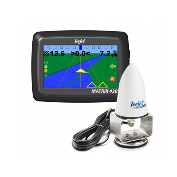 Nawigacja rolnicza - GPS rolniczy - Teejet MATRIX 430 - antena RXA30 1