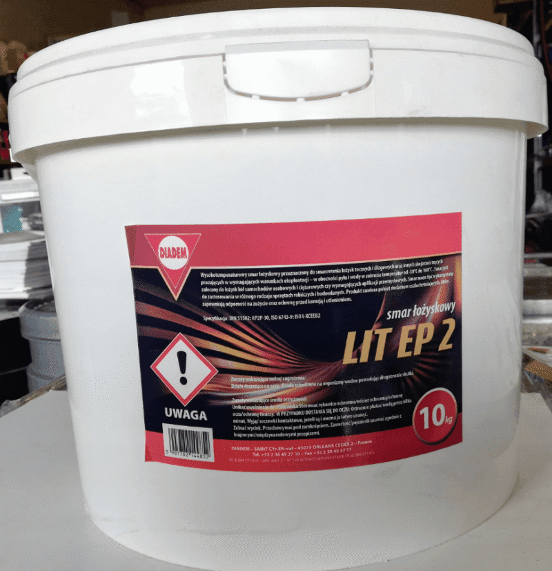 Smar łożyskowy – LITOWY – LIT EP2 -10kg – DIADEM