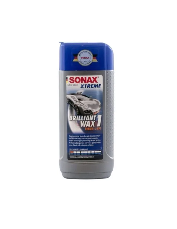 Twardy wosk w płynie Briliant WAX 1 - SONAX