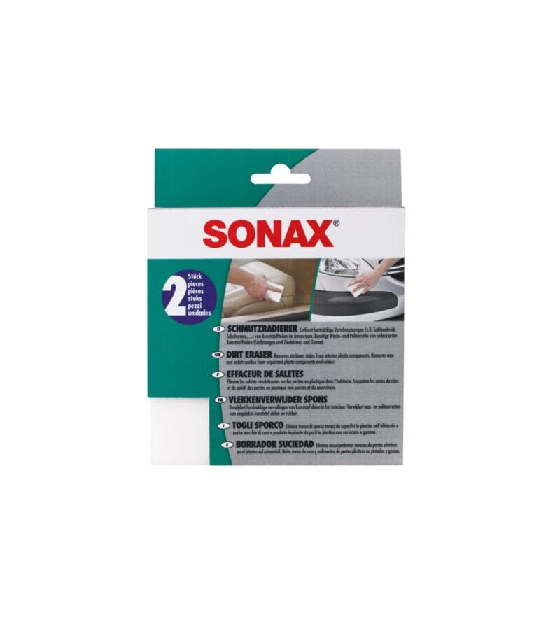 Gąbka syntetyczna do czyszczenia plastików – SONAX