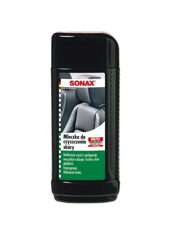 Mleczko do czyszczenia skóry 250 ml - SONAX