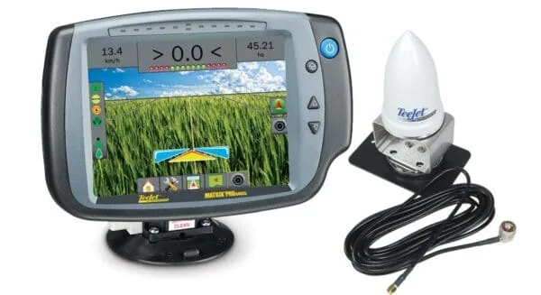 Nawigacja rolnicza - GPS rolniczy - MATRIX 840GS - antena RXA30 - TeeJet
