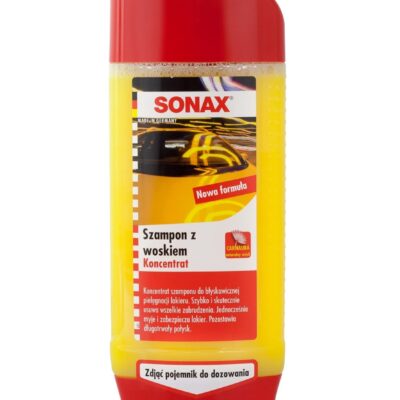 Szampon z woskiem - Koncentrat - 500 ml - SONAX
