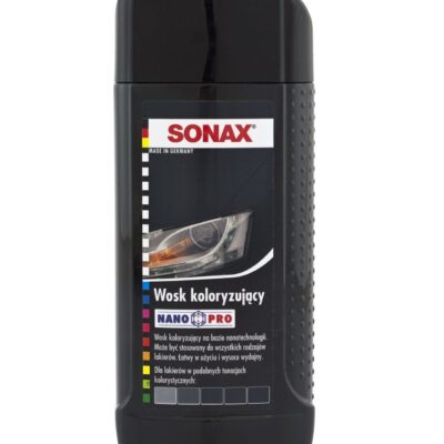Wosk koloryzujący Polish&Wax Color Nano Pro 250 ml - czarny - 296141 - SONAX