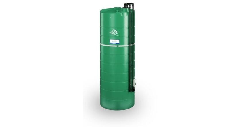 Zbiornik do nawozów płynnych z 3” zaworem kulowym – RSM – Dwupłaszczowy 25.000L – AgriMaster – 0671713 – Kingspan