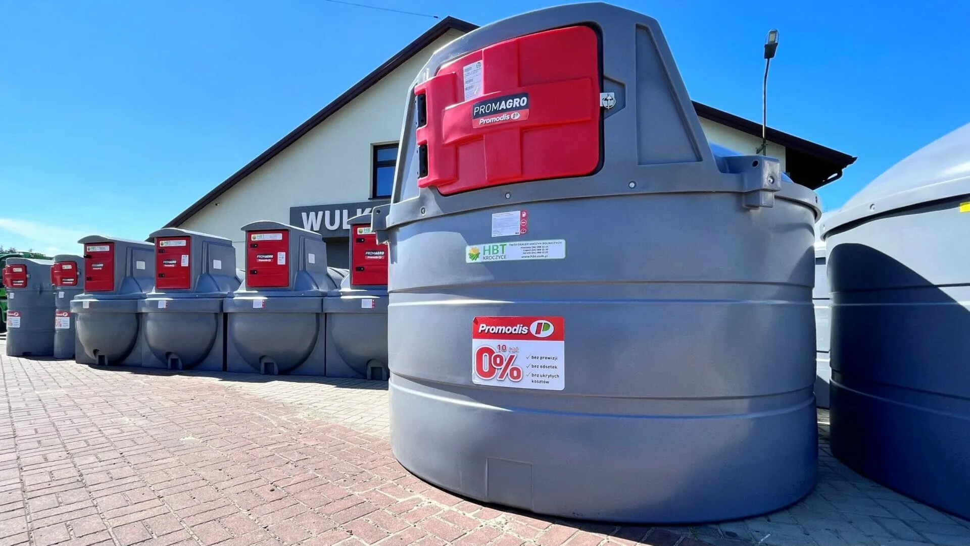 Zbiornik na paliwo 5000L - z dystrybutorem - PROMAGRO 4 Zbiornik na paliwo 5000L - z dystrybutorem - PROMAGRO