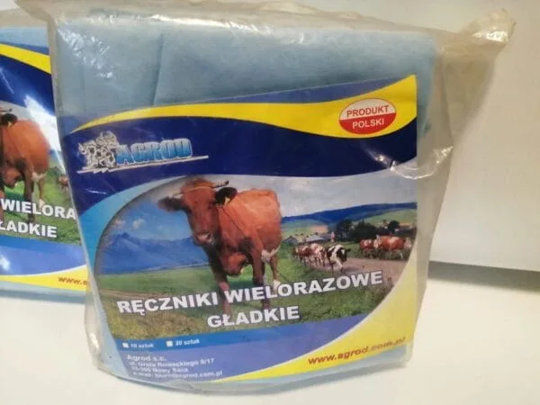 Ręczniki wielorazowe gładkie - 20szt - Agrod