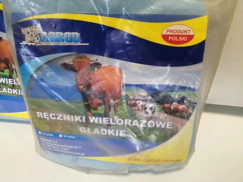 Ręczniki wielorazowe gładkie – 20szt – Agrod