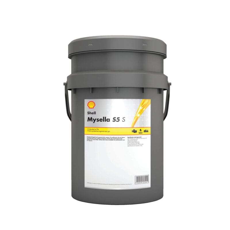 Mysella S5 S 40 – 20L – olej do silników gazowych – SHELL