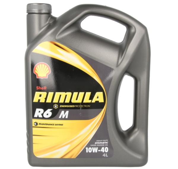 Rimula R6 M 10W-40 - 4L - olej silnikowy - SHELL 1