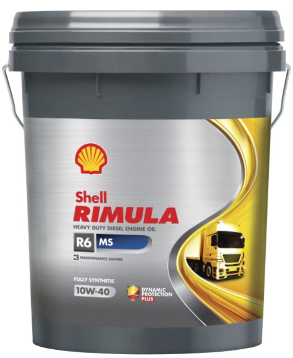 Rimula R6 MS 10W-40 - 20L - olej silnikowy - SHELL 1