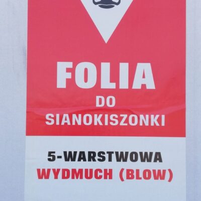 Folia do balotów - 750 biała 1800m - folia do sianokiszonki - DIADEM