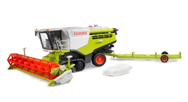 Kombajn zbożowy na gąsienicach - kombajn Claas Lexion 780 Terra Trac - 02119 - BRUDER