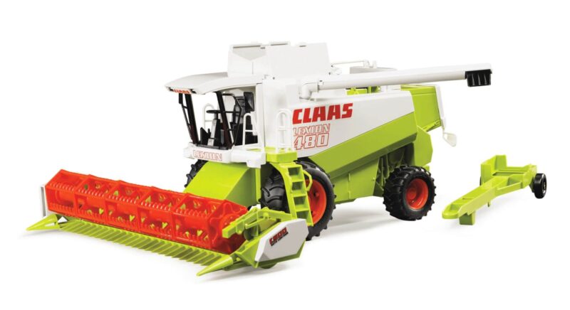 Kombajn zbożowy Claas Lexion 480 – 02120 – BRUDER