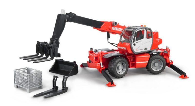 Ładowarka teleskopowa Manitou MRT 2150 z akcesoriami – 02129 – BRUDER
