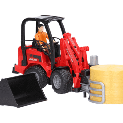 Ładowarka przegubowa Schäffer Hoflader 2034 z akcesoriami - 02192 - BRUDER