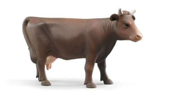 Figurka krowy brązowej w trzech pozach - 02308 - BRUDER 4