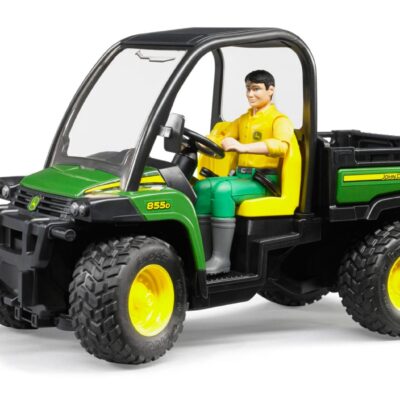 Quad z wywrotką - Buggy John Deere Gator 855D z kierowcą - 02490 - BRUDER