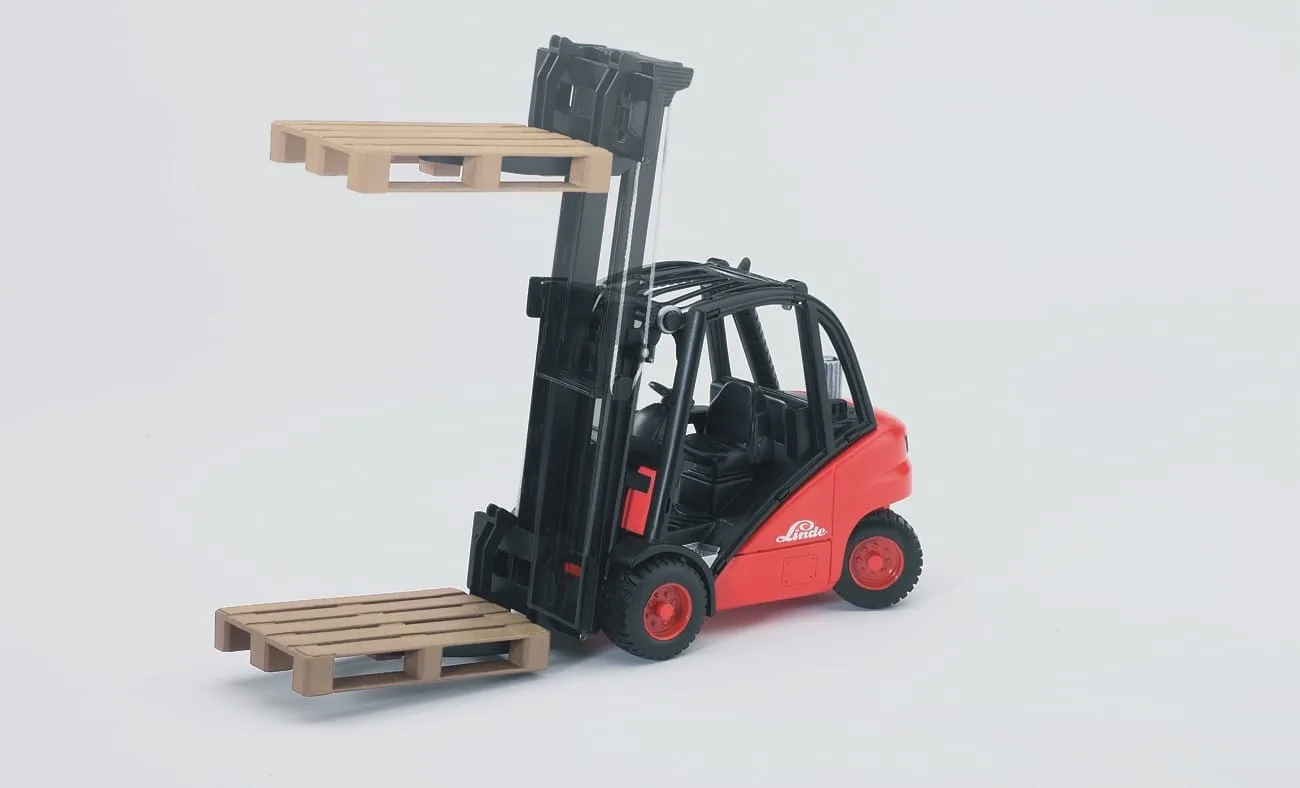 Wózek widłowy Linde H30D - 02511 - BRUDER