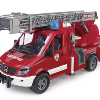Wóz strażacki z sygnalizacją Mercedes Sprinter - 02532 - BRUDER