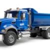 Wywrotka MACK Granite LKW niebieska - 02823 - BRUDER