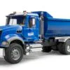 Zabawka wywrotka - Wywrotka MACK Granite LKW niebieska - 02823 - BRUDER