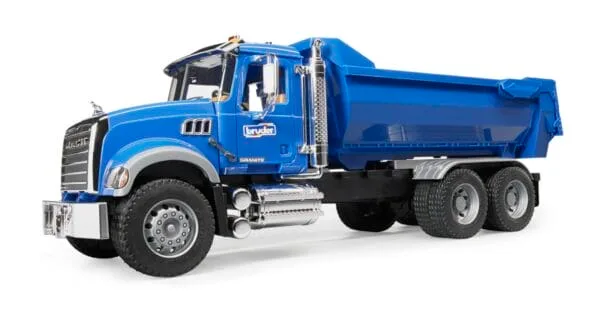 Wywrotka MACK Granite LKW niebieska - 02823 - BRUDER