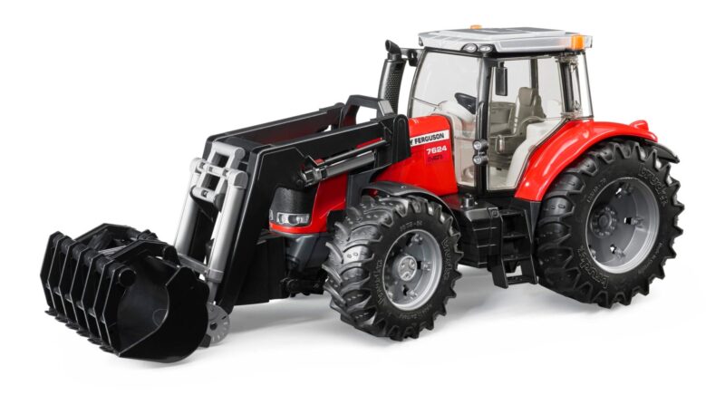 Traktor Massey Ferguson 7600 z ładowarka czołową – 03047 – BRUDER