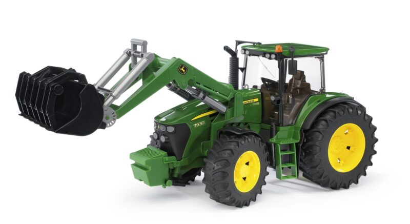 Traktor John Deere 7930 z ładowarką – 03051 – BRUDER