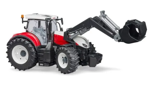 Traktor Steyr 6300 Terrus CVT z ładowarką czołową - 03181 - BRUDER