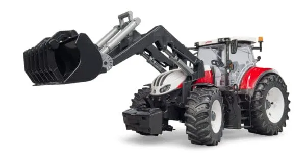 Traktor Steyr 6300 Terrus CVT z ładowarką czołową - 03181 - BRUDER