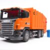 Śmieciarka pomarańczowa SCANIA R - 03560 - BRUDER