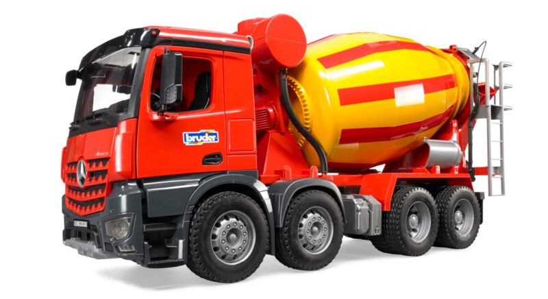 Betoniarka ciężarówka Mercedes Benz Arocs – 03654 – BRUDER