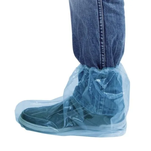 Ochraniacze na buty jednorazowe 100szt. - ze ściągaczem -  KERBL