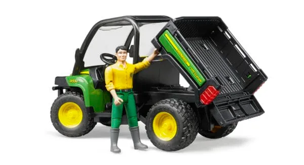 Quad z wywrotką - Buggy John Deere Gator 855D z kierowcą - 02490 - BRUDER