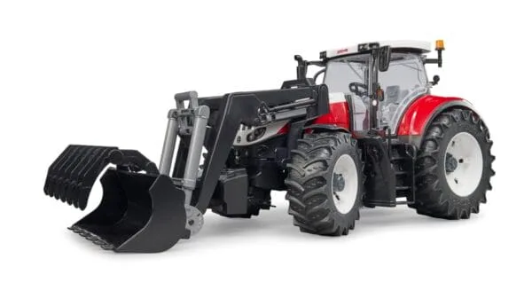 Traktor Steyr 6300 Terrus CVT z ładowarką czołową - 03181 - BRUDER