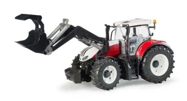 Traktor Steyr 6300 Terrus CVT z ładowarką czołową - 03181 - BRUDER