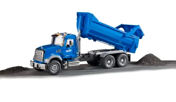 Wywrotka MACK Granite LKW niebieska - 02823 - BRUDER