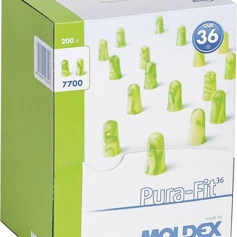 Stopery do uszu 36db Pura-Fit 7700 200szt. - MOLDEX