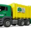 Śmieciarka zielona MAN TGS - 03764 - BRUDER