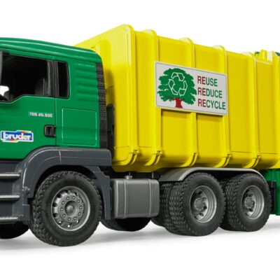 Śmieciarka zielona MAN TGS - 03764 - BRUDER